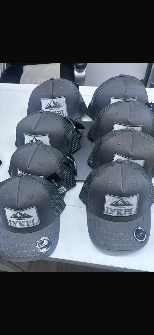 Lykel.co grey trucker cap - v1
