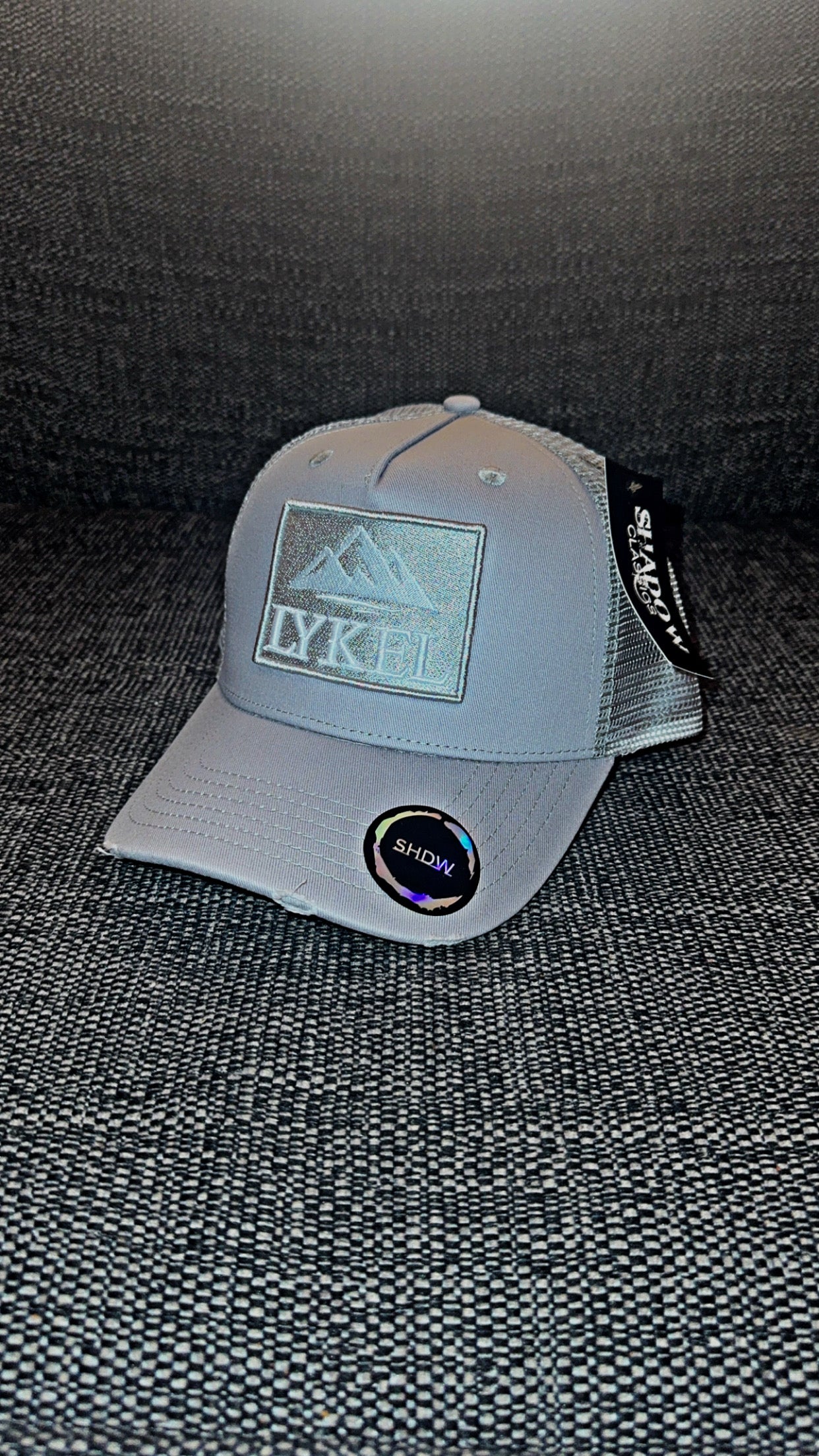 Ice gray LYKEL cap